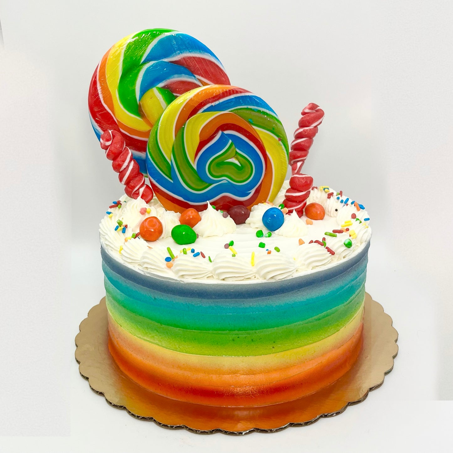 Rainbow Candy Cake