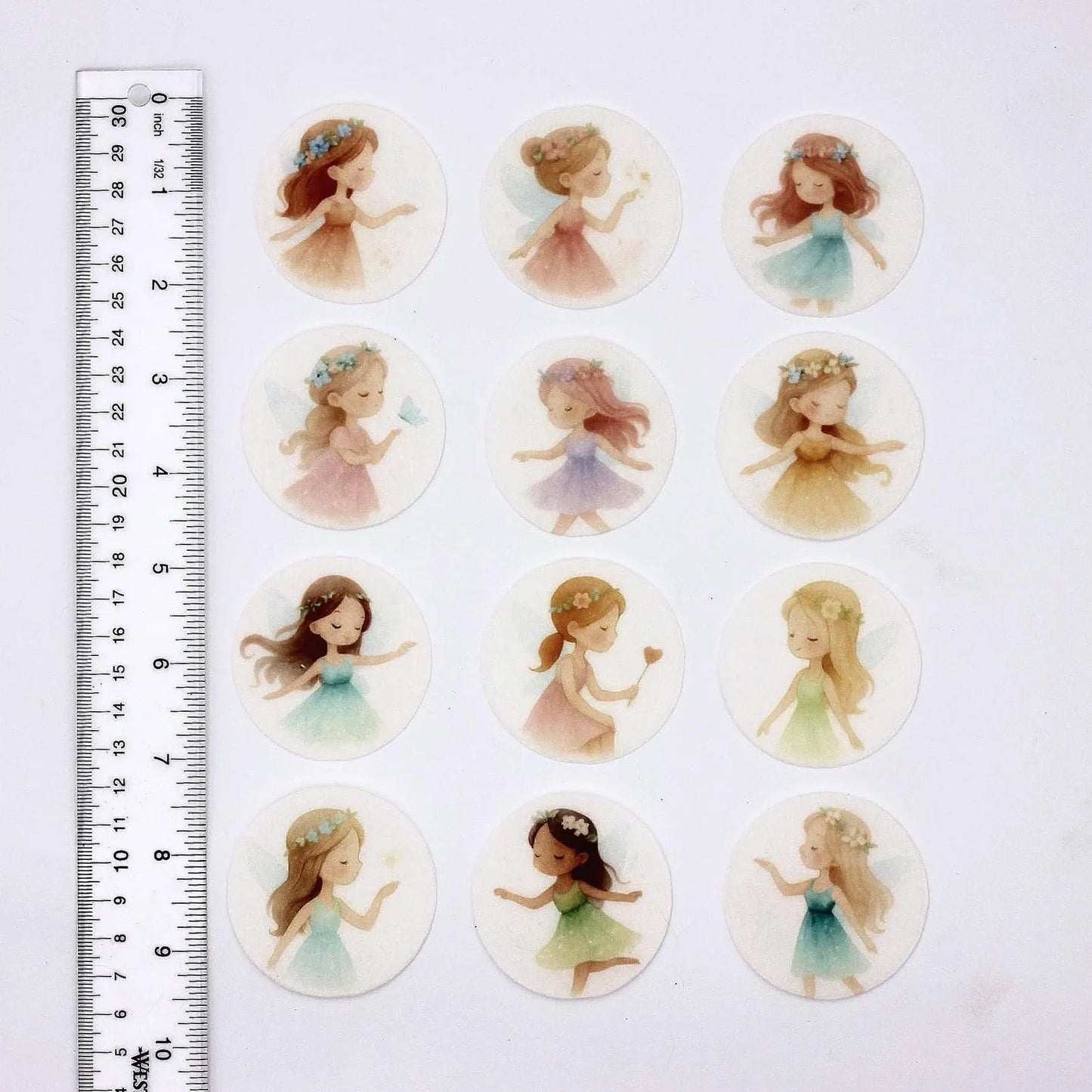Fairy Cupcake Toppers (12)