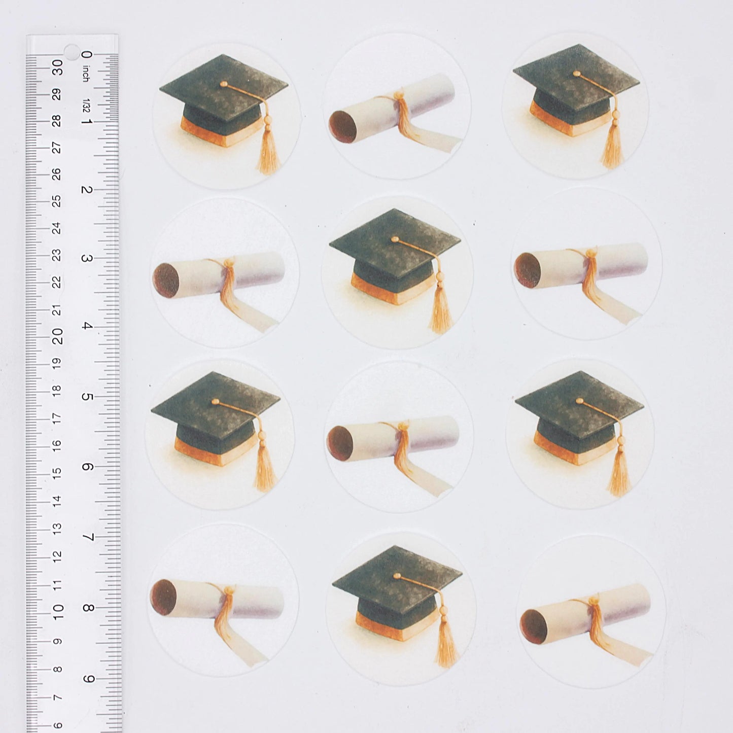 Graduation Cupcake Toppers (12)