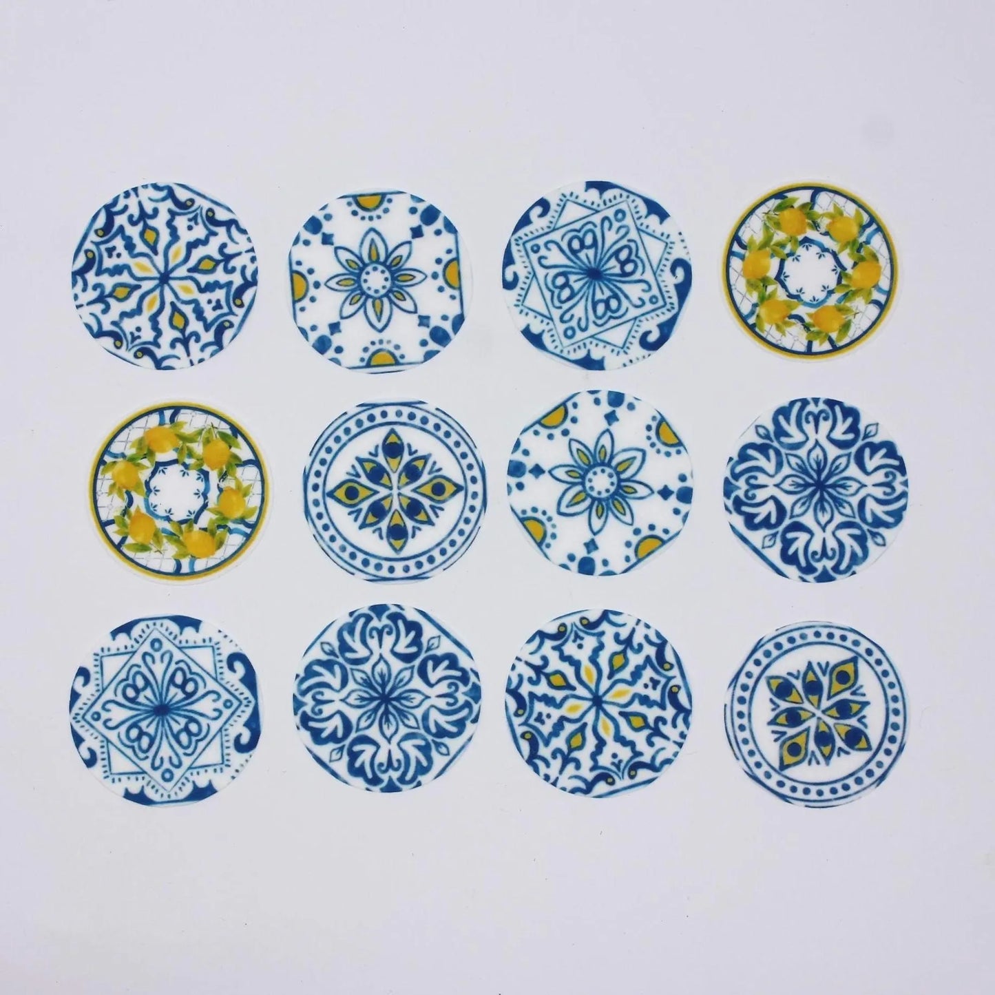 Mediterranean Cupcake Toppers (12)