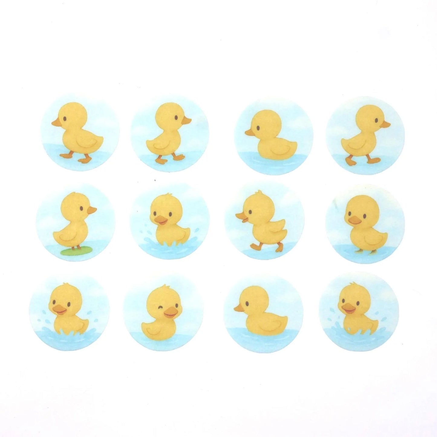 Duck Cupcake Toppers (12)