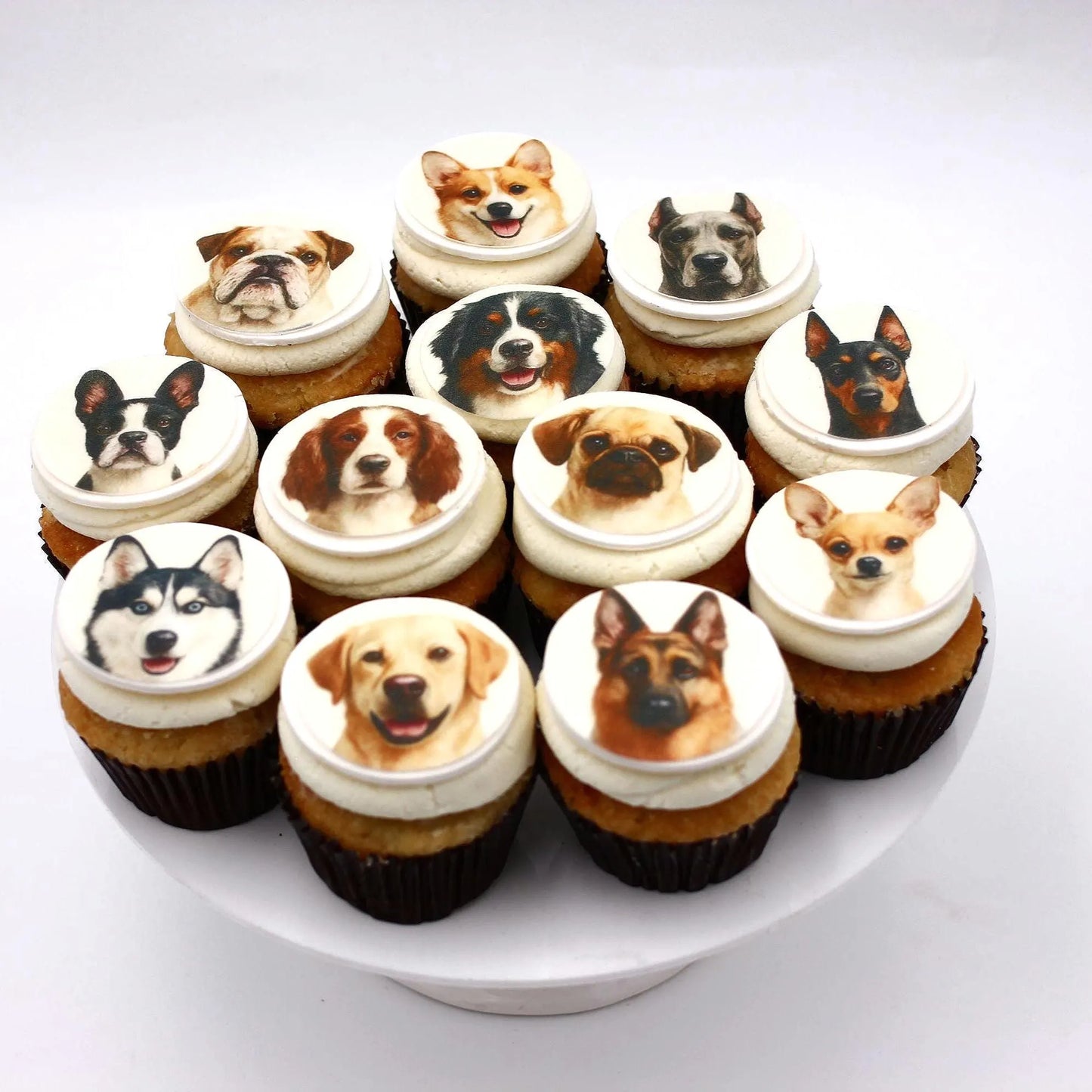 Dog Breed Cupcake Toppers (12)