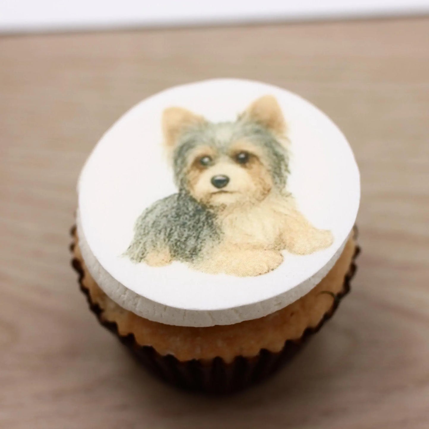 Yorkshire Terrier Cupcake Toppers (12)