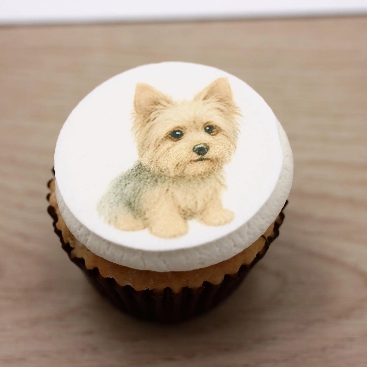 Yorkshire Terrier Cupcake Toppers (12)