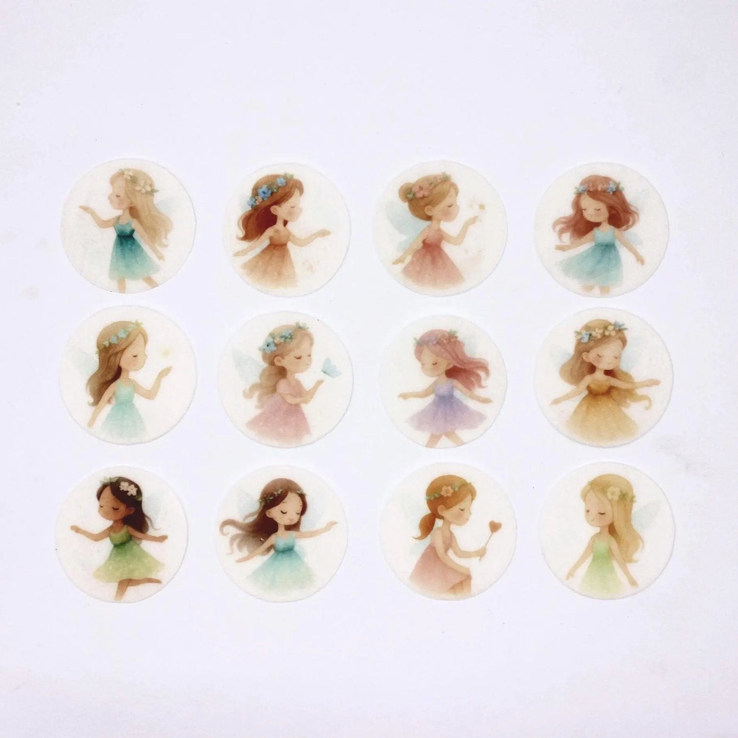 Fairy Cupcake Toppers (12)