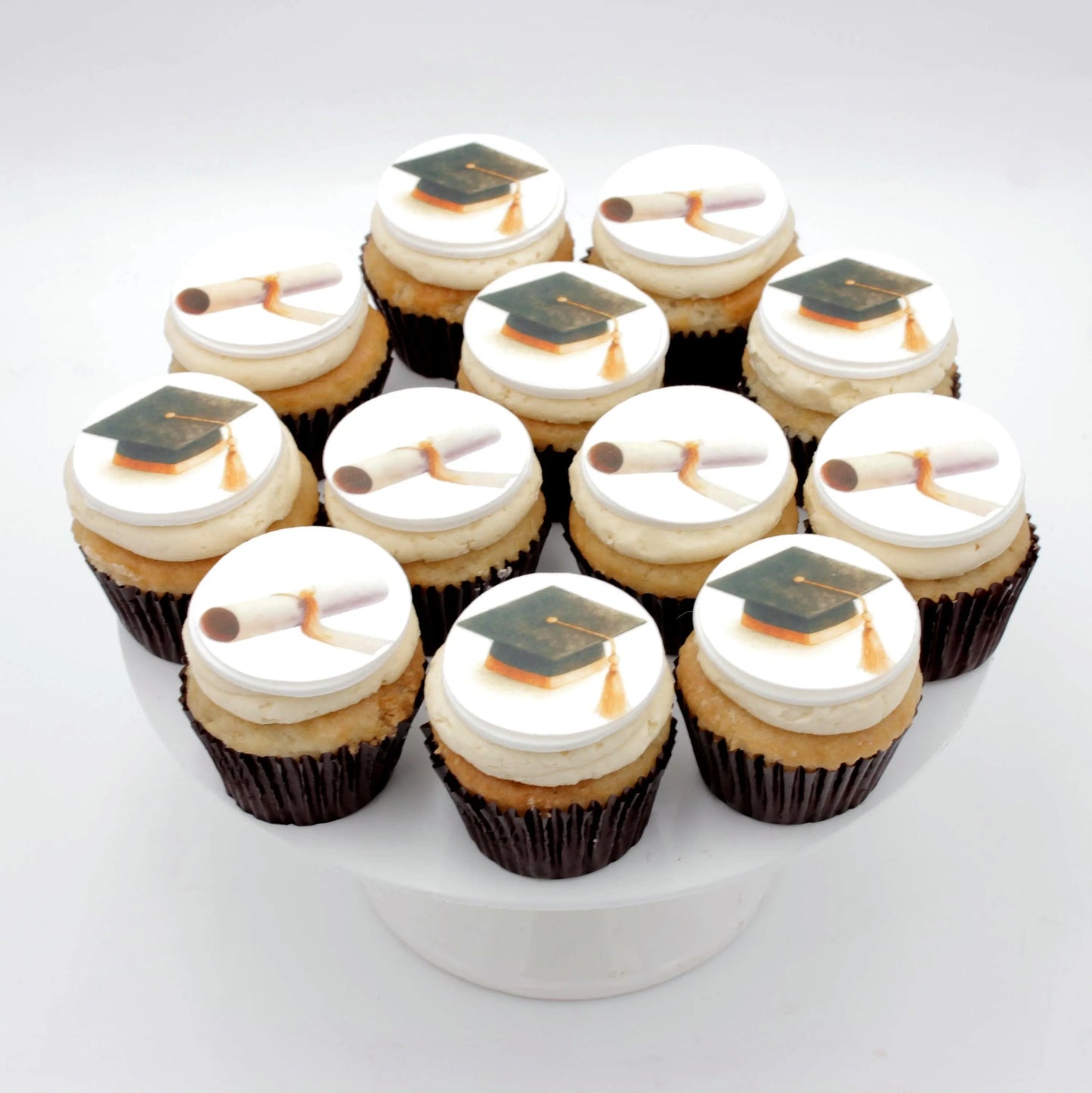 Graduation Cupcake Toppers (12)