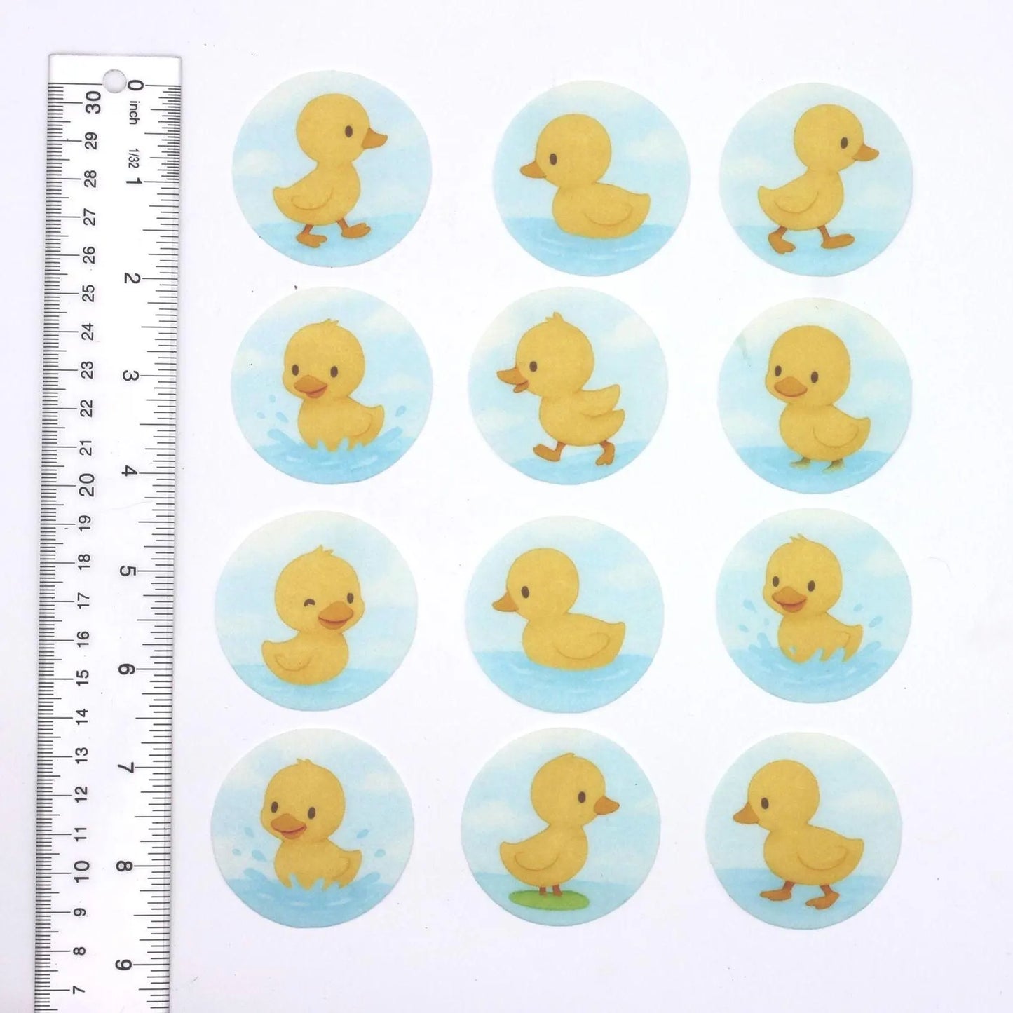 Duck Cupcake Toppers (12)