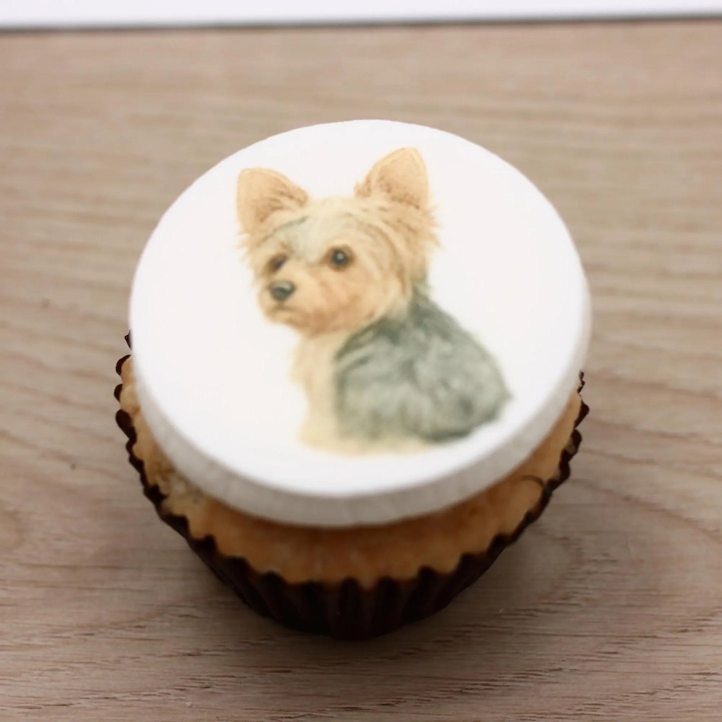 Yorkshire Terrier Cupcake Toppers (12)