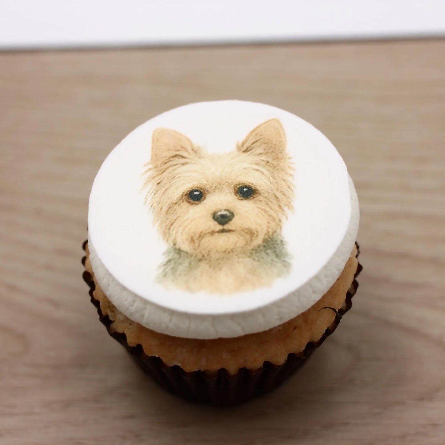 Yorkshire Terrier Cupcake Toppers (12)