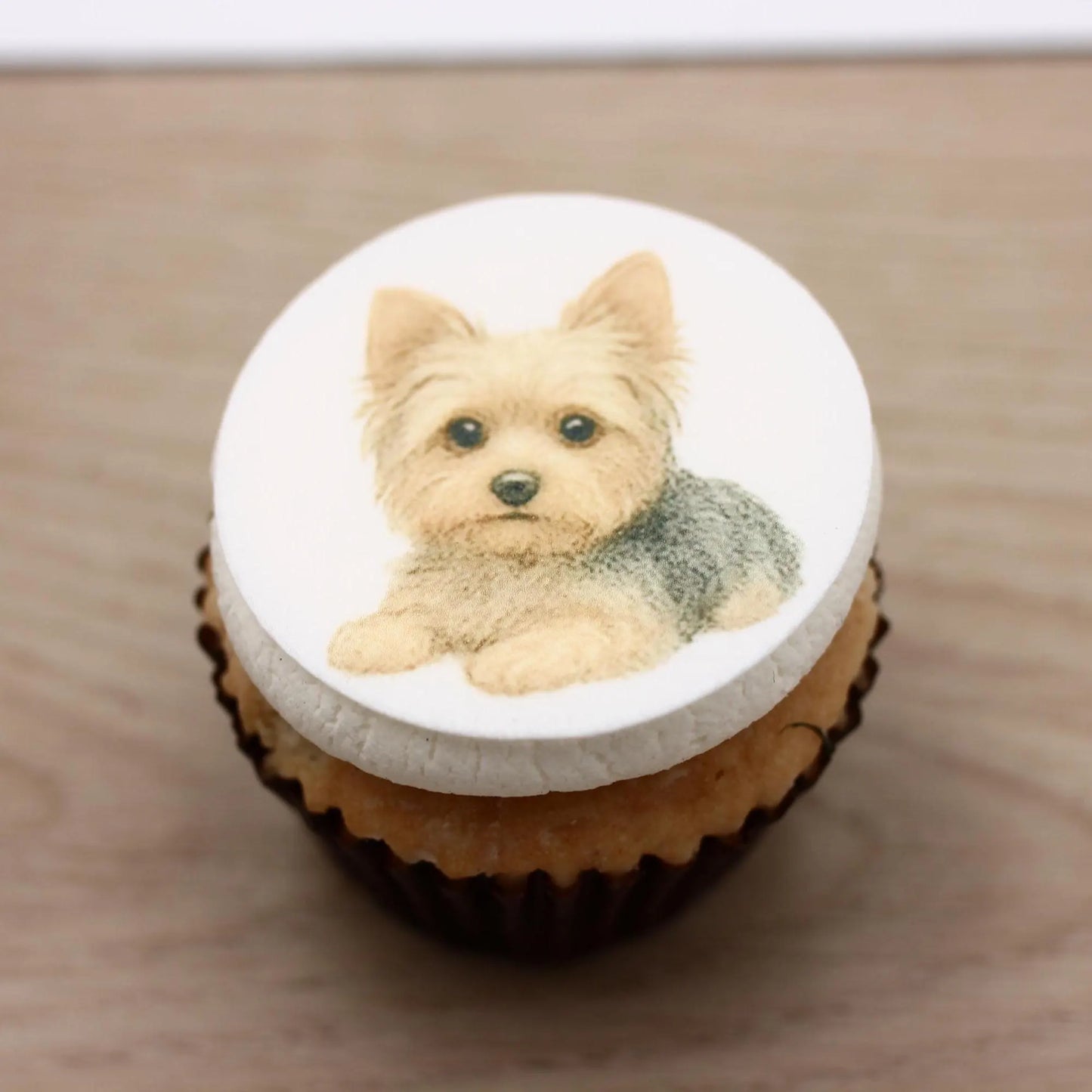 Yorkshire Terrier Cupcake Toppers (12)