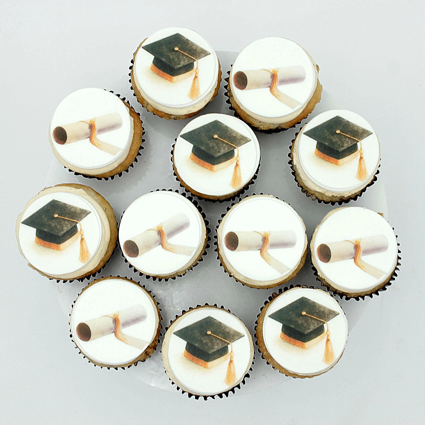 Graduation Cupcake Toppers (12)