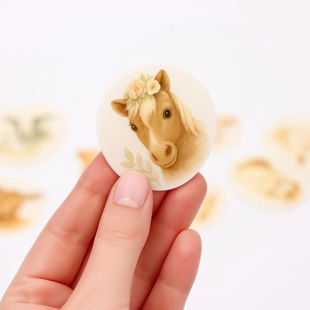 Boho Baby Farm Cupcake Toppers (12)