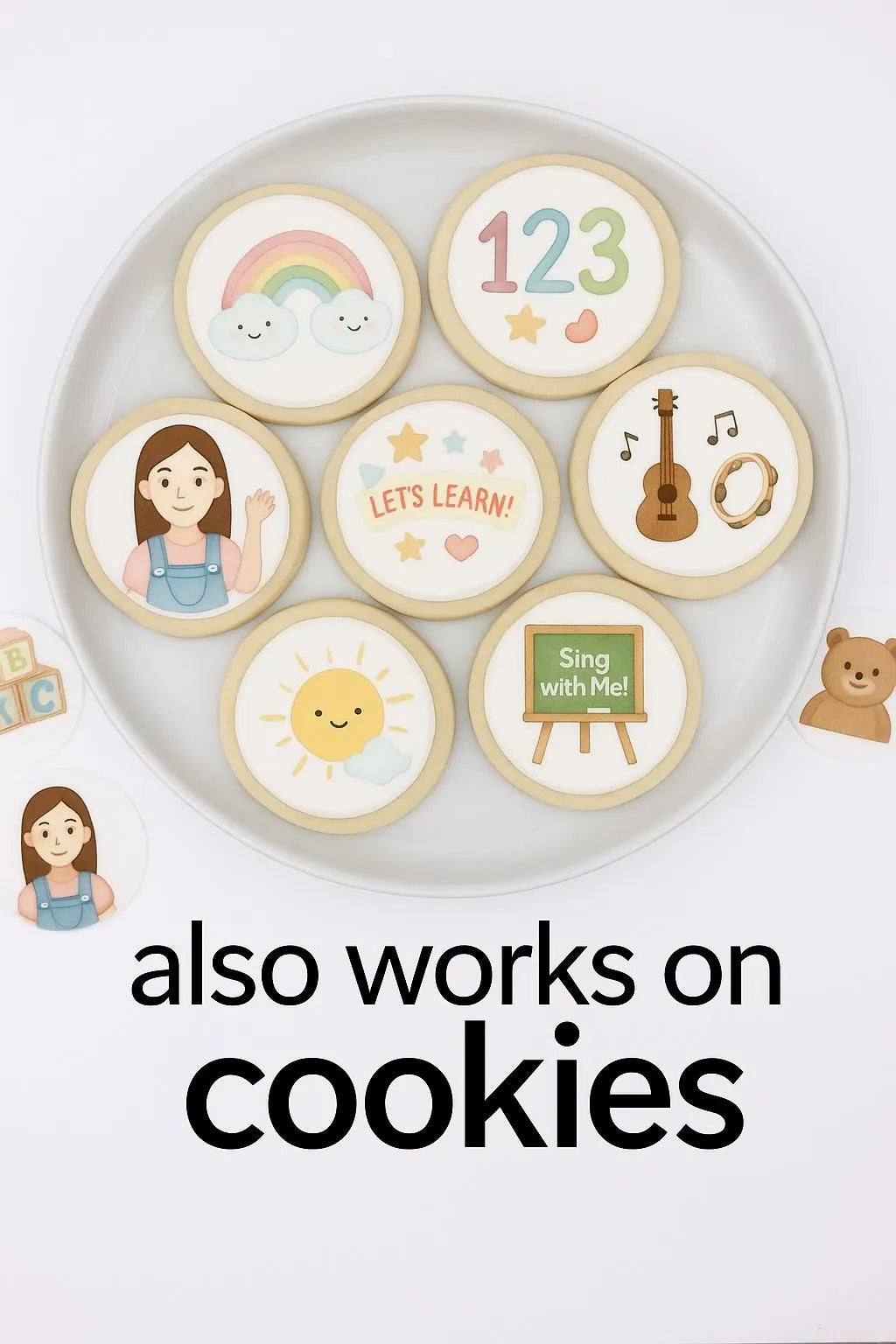 Learning & School Cupcake Toppers (12)