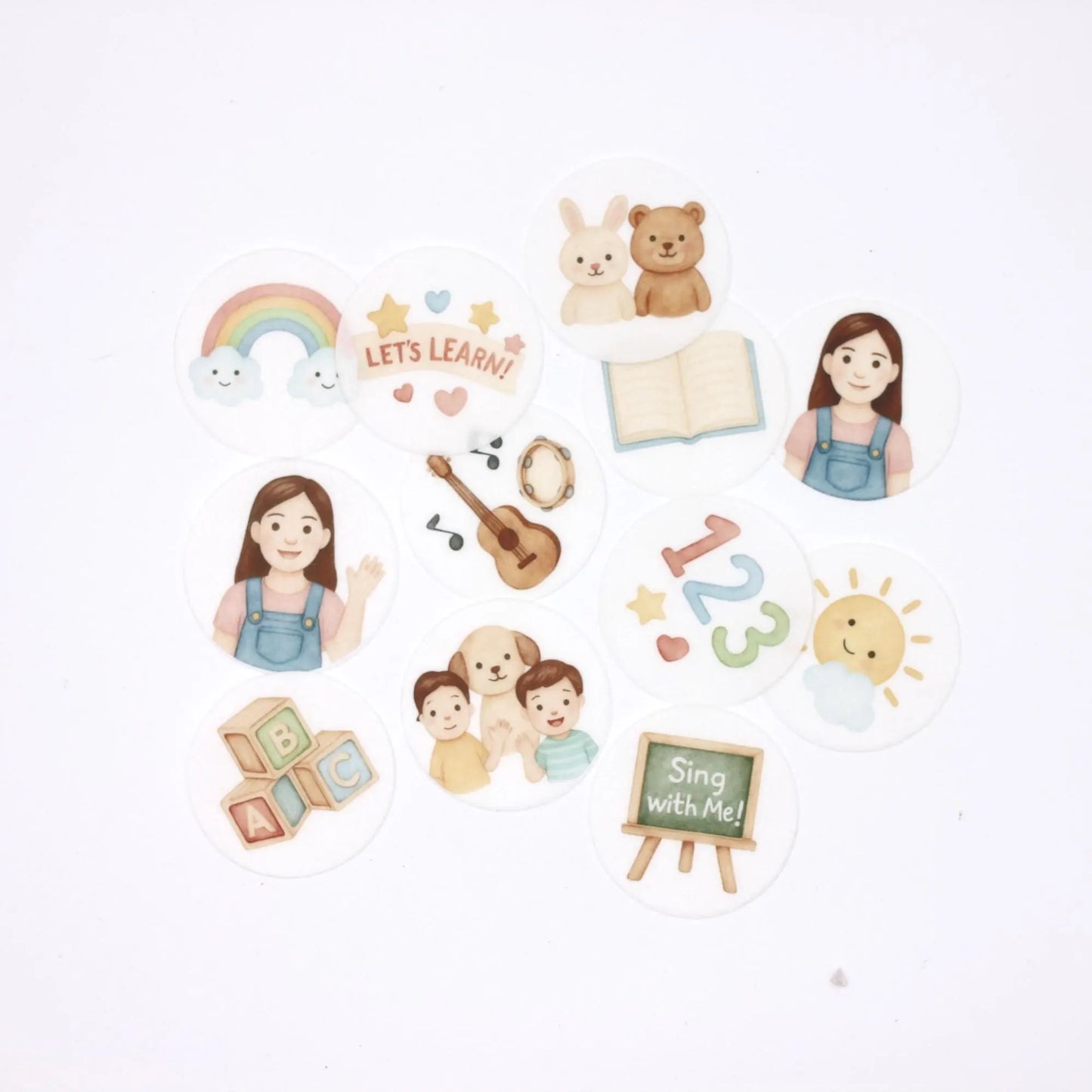Learning & School Cupcake Toppers (12)