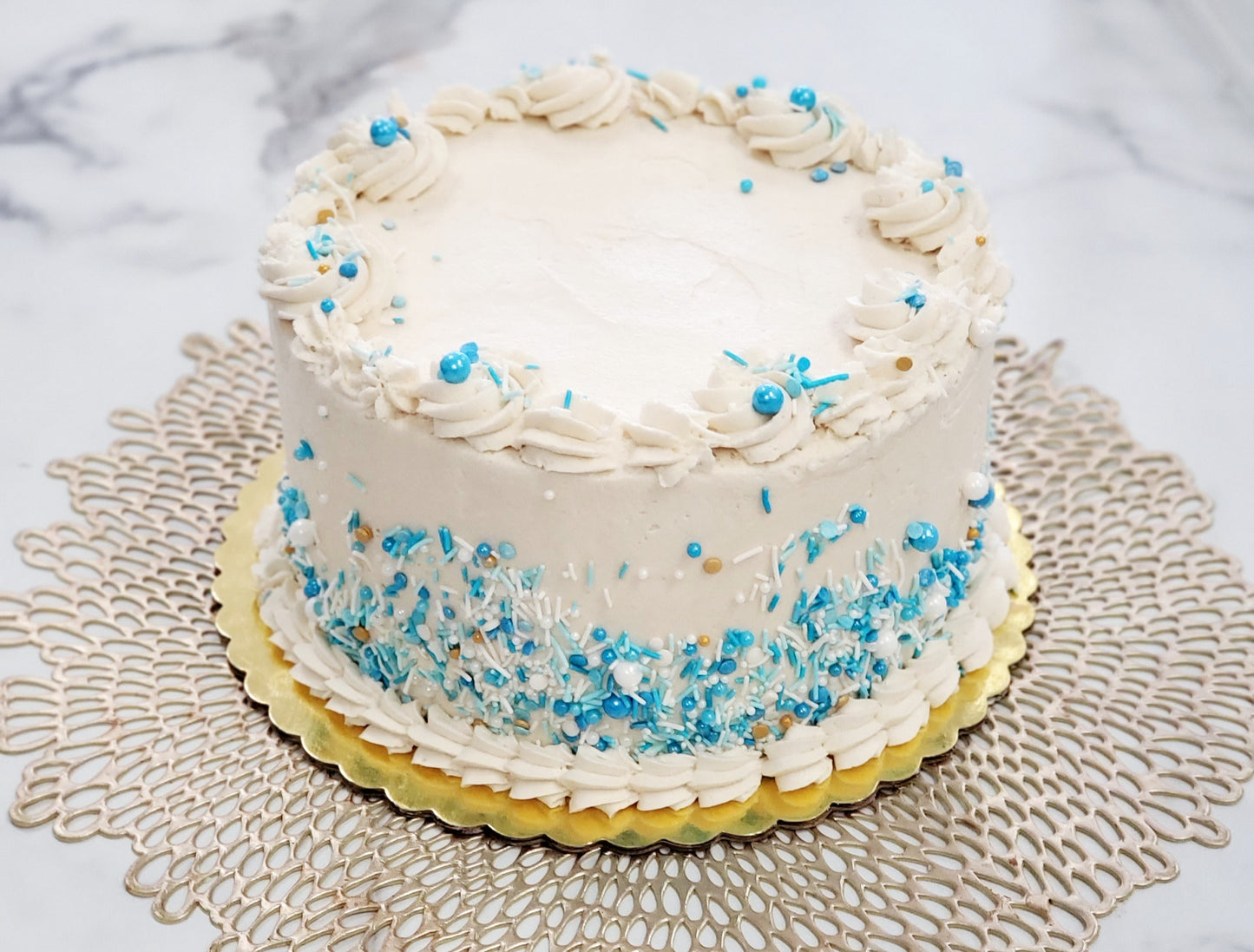 Colored Sprinkle cake