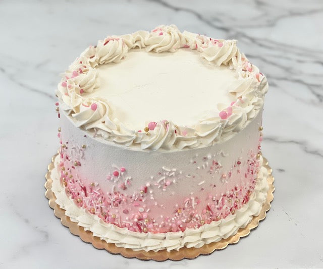 Colored Sprinkle cake