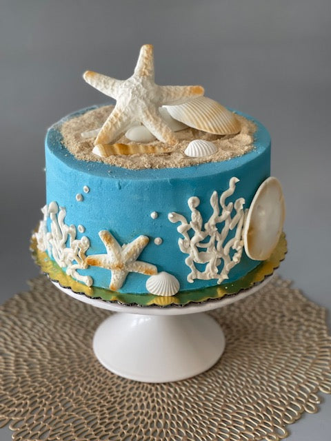 Beach cake