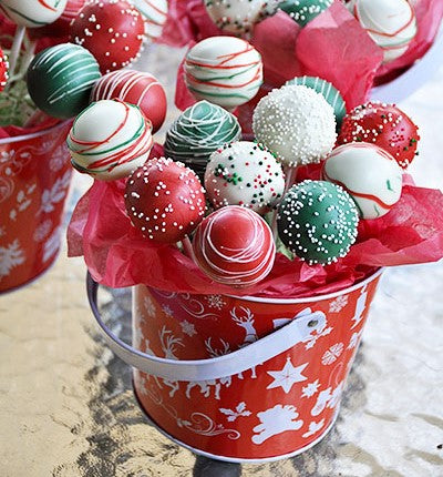 Christmas Cake Pops (12)