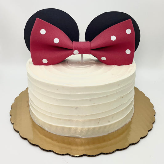 Red Bow Cake