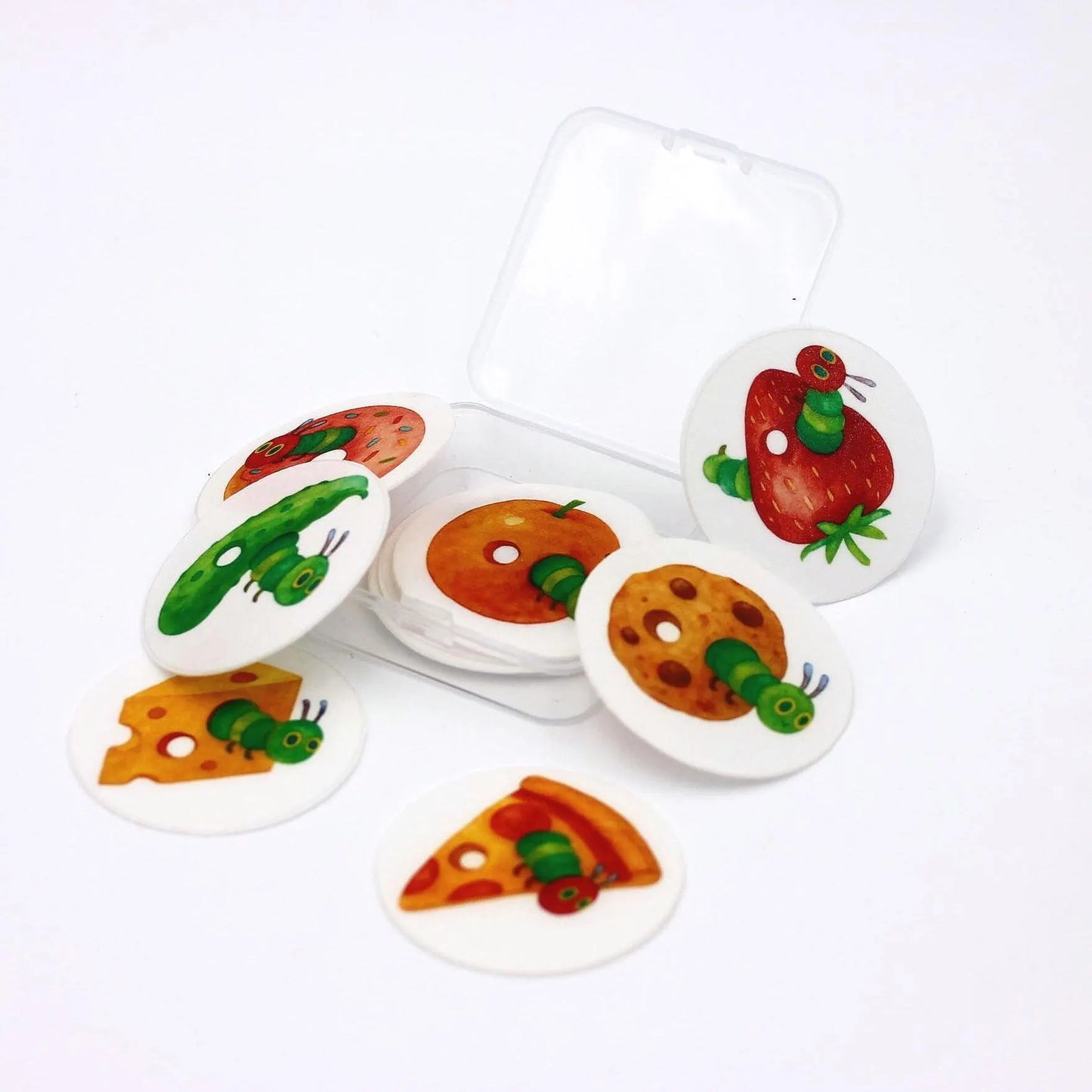 Caterpillar Cupcake Toppers (12)