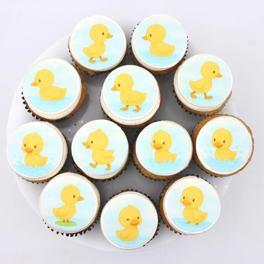 Duck Cupcake Toppers (12)