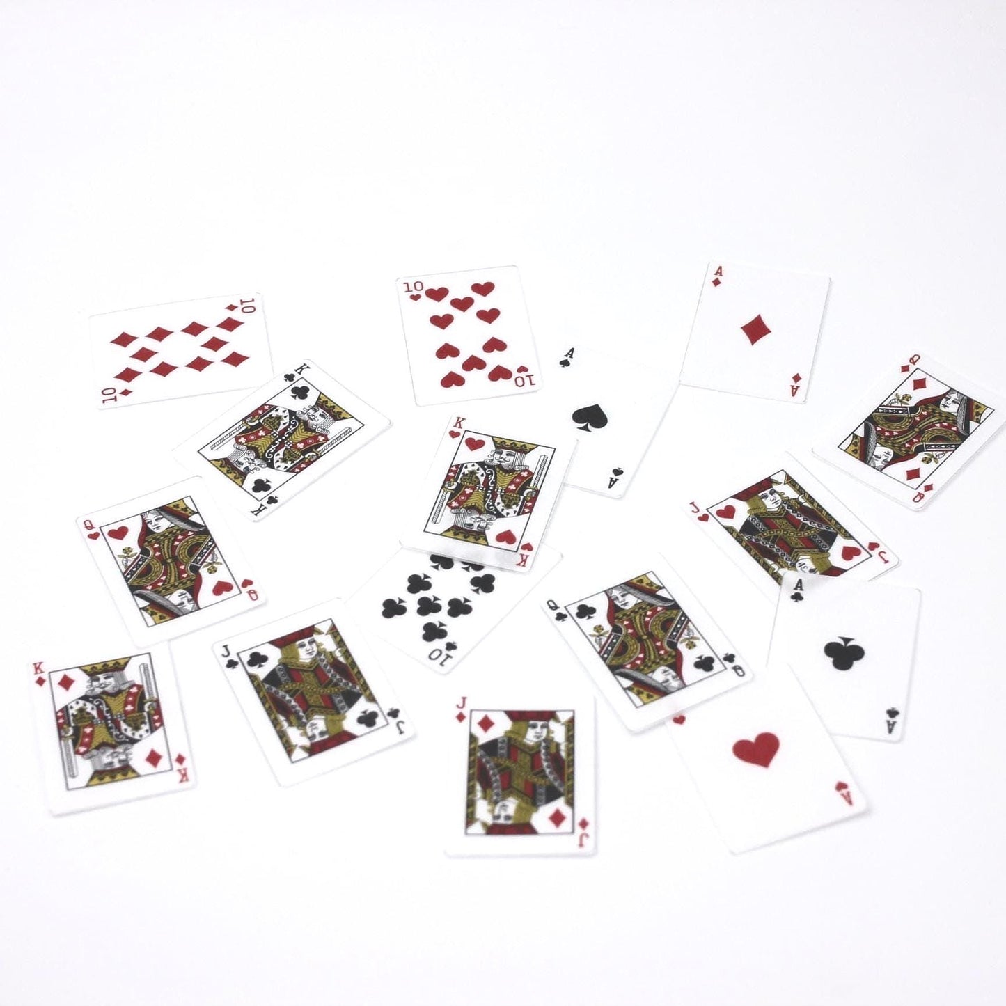 Playing Card Cupcake Toppers: Casino & Game Night (15 Edible Pieces)