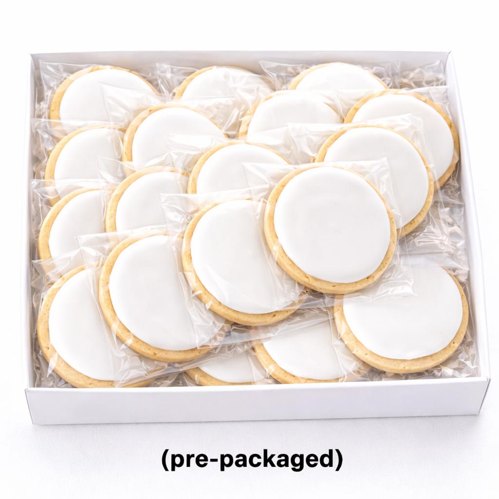 Cow Cookies – (12) 2.5"  Decorated Sugar Cookies