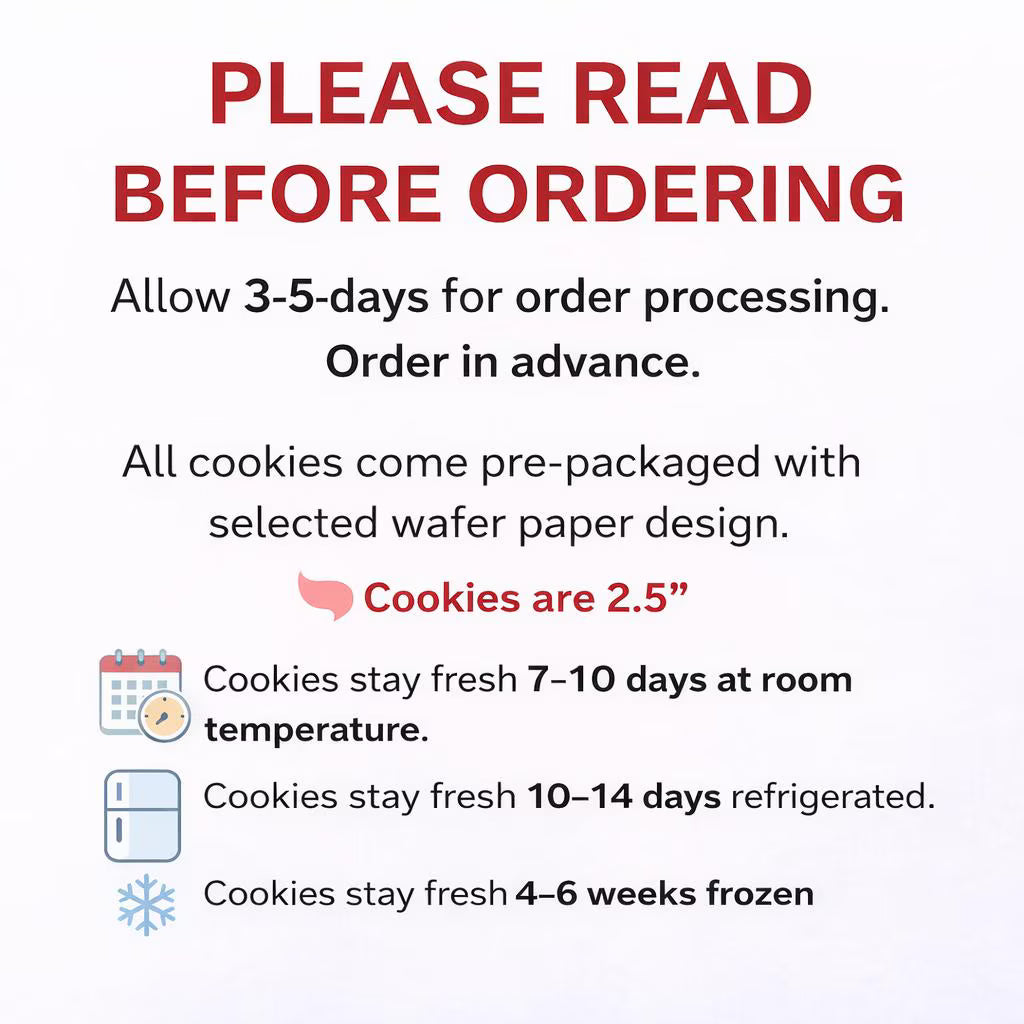 Cherry Blossom Floral 2.5” Cookies