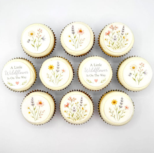 A Little Wildflower Is On The Way Toppers