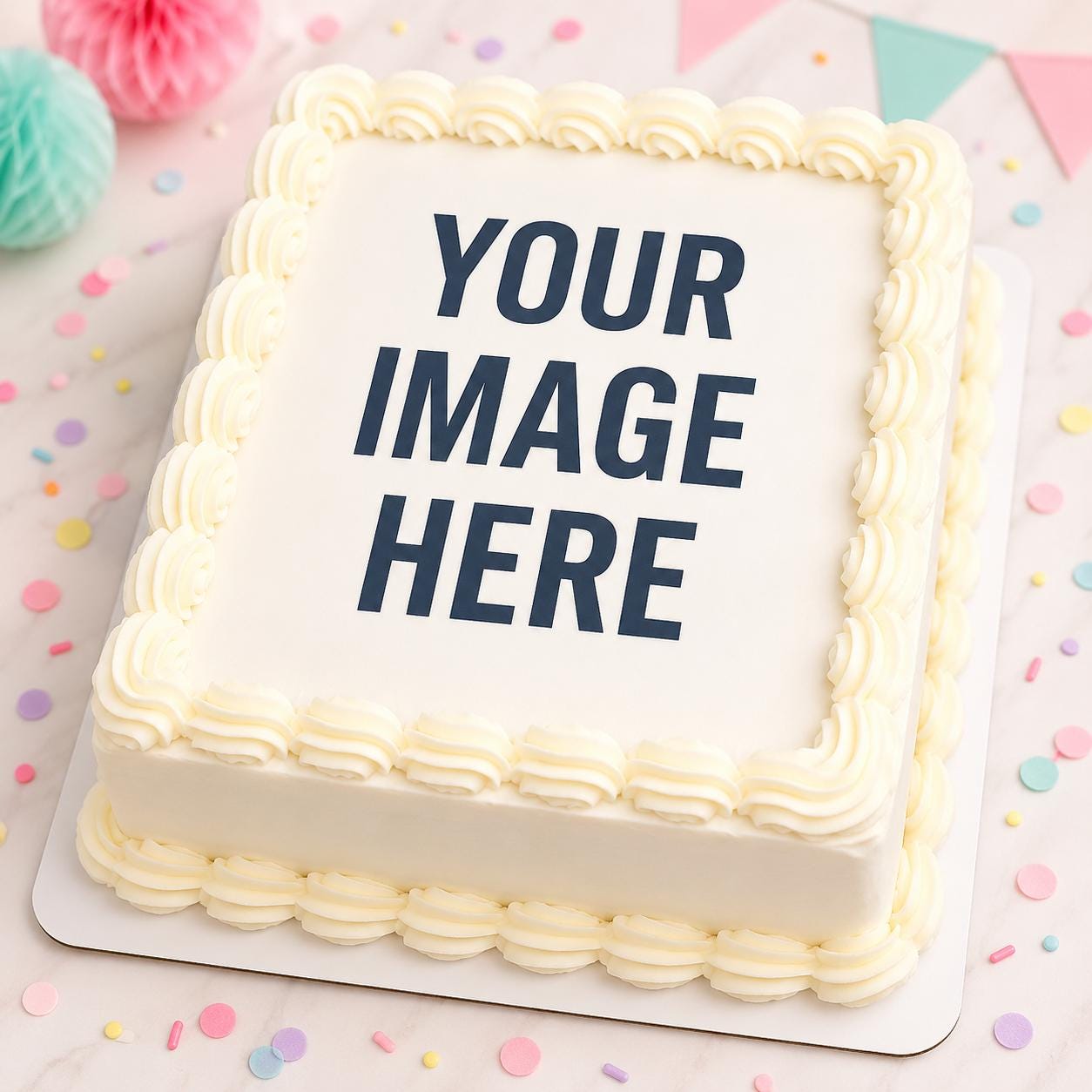 Edible Sheet Cake Photo: Custom Image Print