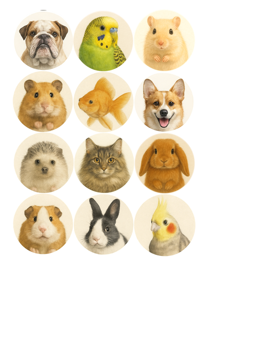 Edible Wafer Paper pets topper