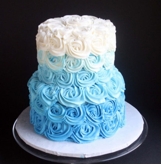 2-Tier Ombre Rosette