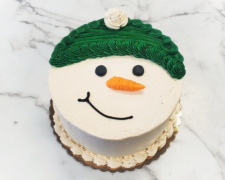 Snowman Cake