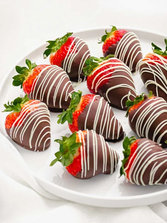 Chocolate covered strawberries (12) (Valentine's Day Only)