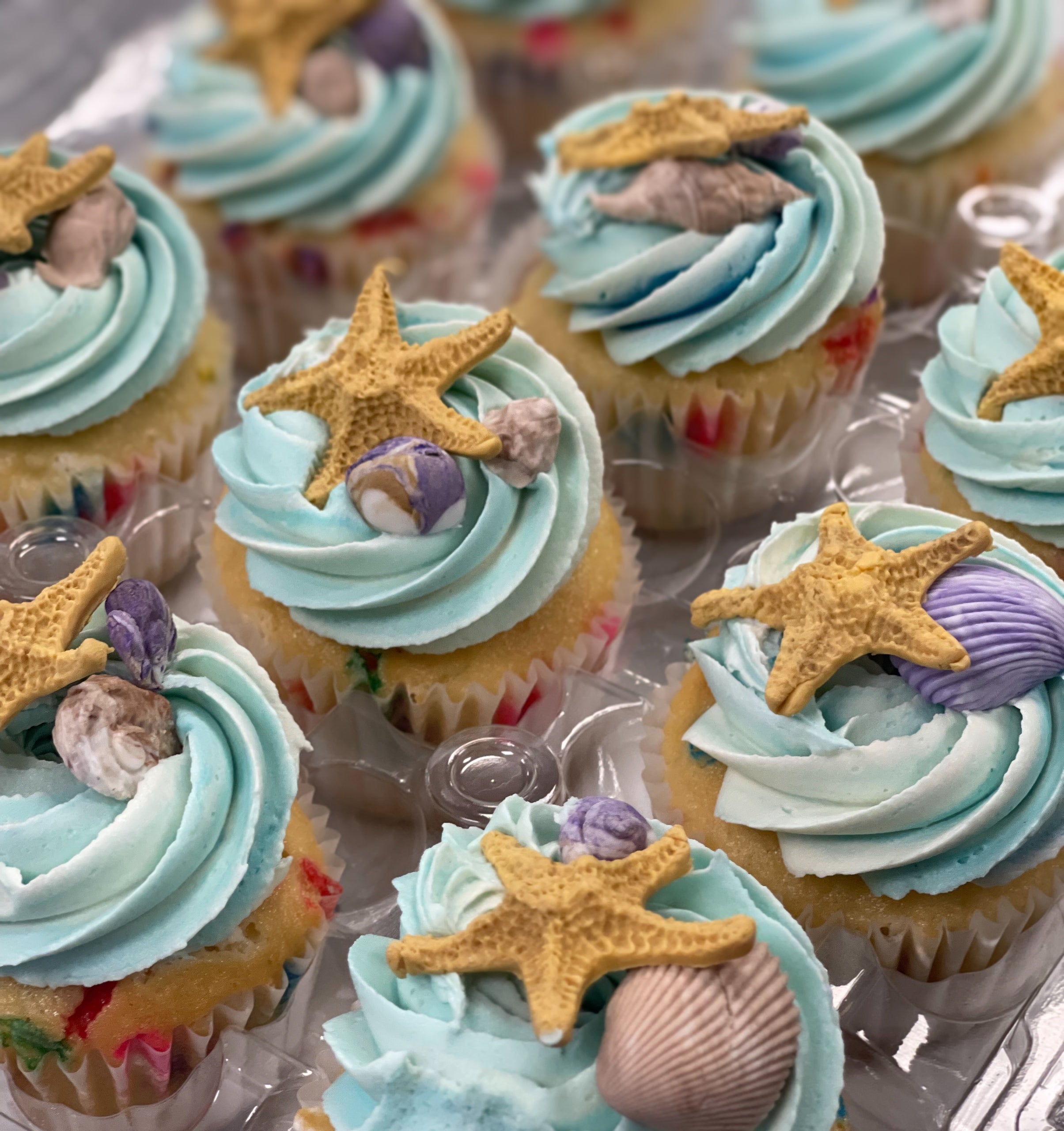 Beach Cupcakes (12)